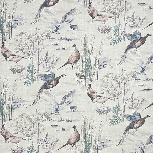 Rustic Retreat Winter - English Countryside Upholstery Fabric