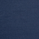 Deep indigo blue plain upholstery fabric with built-in protection
