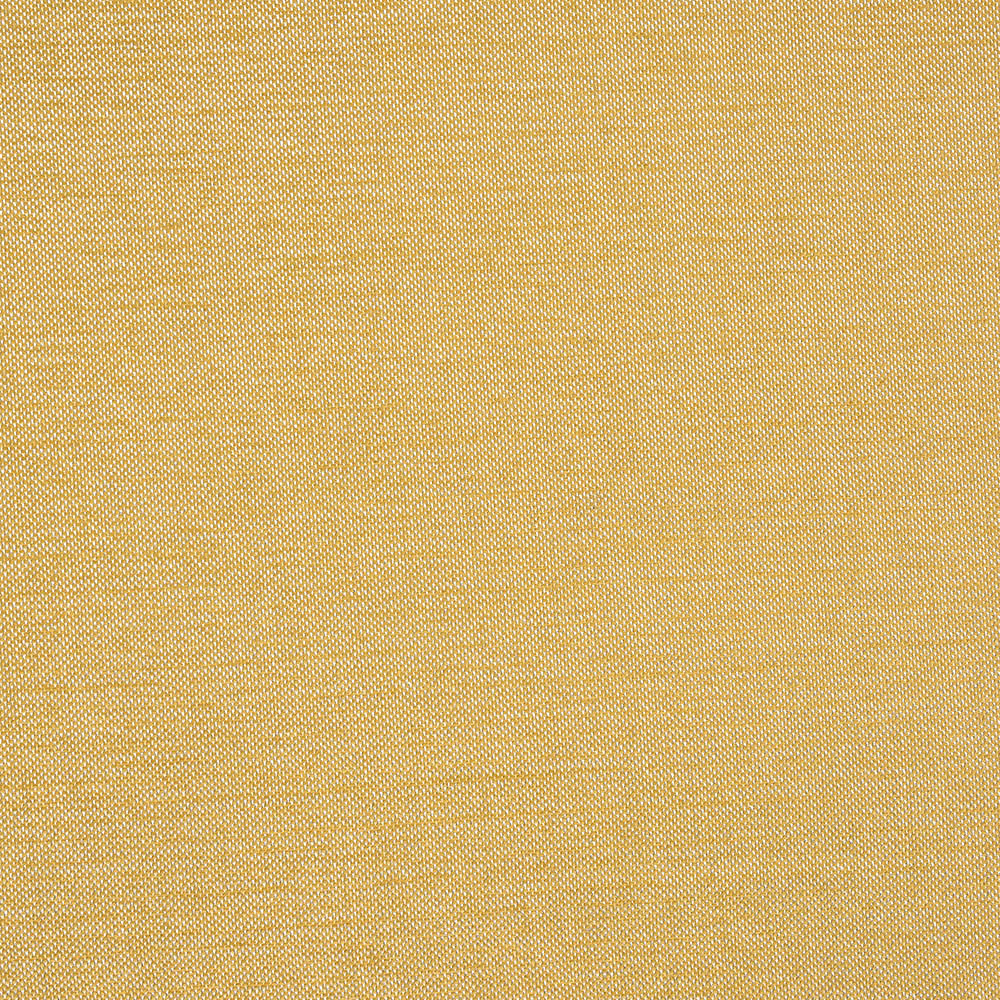 Mustard yellow plain weave fabric with fire and stain treatment