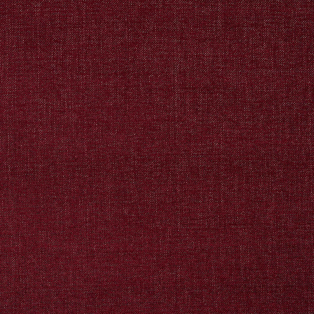 Deep red plain upholstery fabric with FR and stain repellant protection