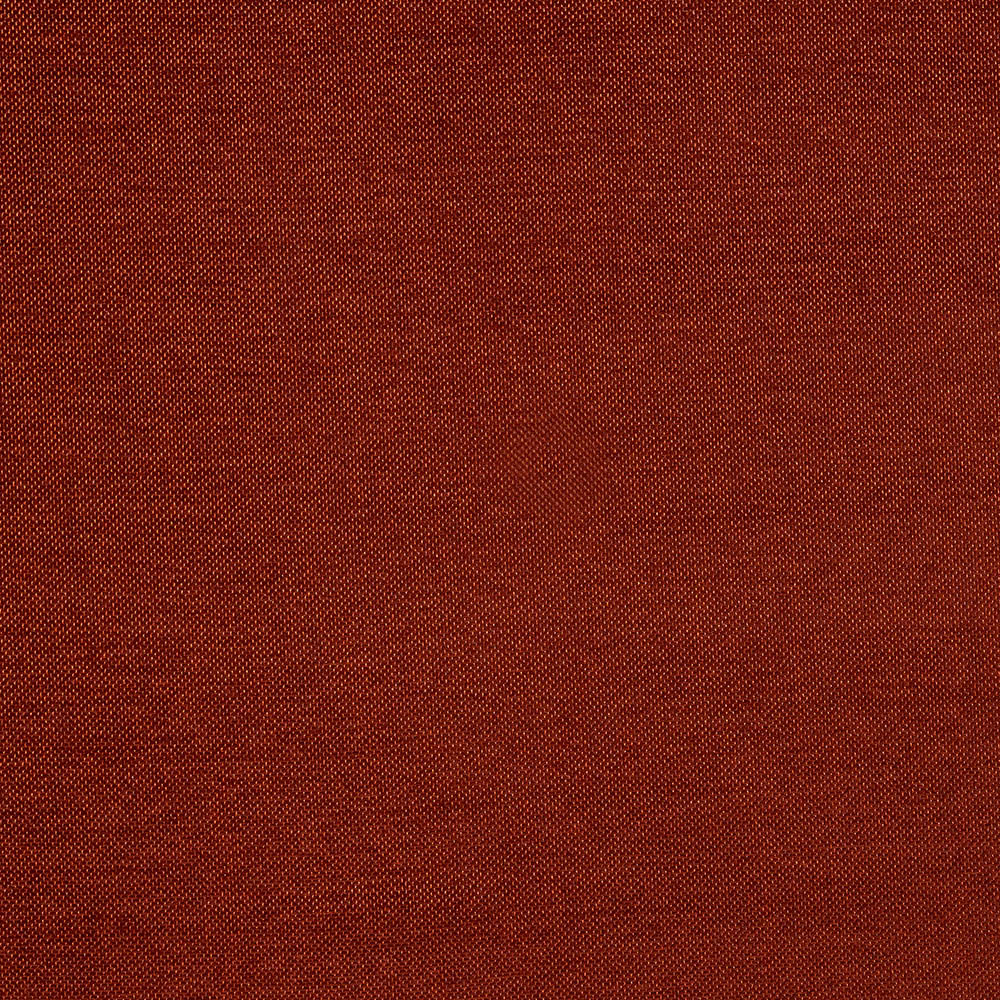 Warm terracotta plain upholstery fabric with FR and stain protection