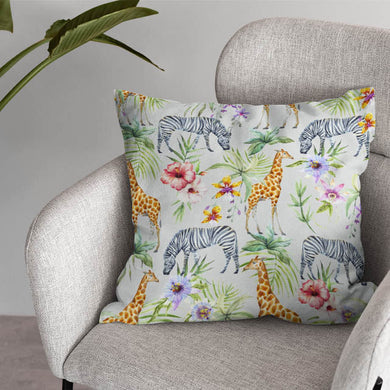 Dove Grey Serengeti Cotton Curtain Fabric brings a touch of luxury