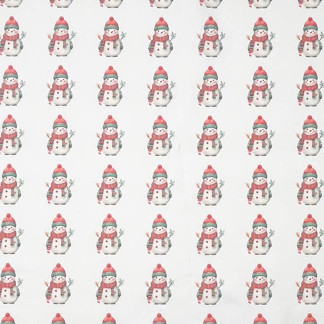 Snowman - Christmas Snowman Fabric For Sale
