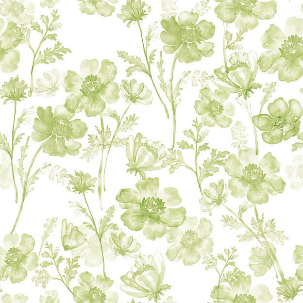 Soft Breeze Linen Curtain Fabric - Basil, a luxurious and calming choice for window treatments