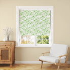 Elegant drape of Soft Breeze Linen Curtain Fabric in soothing Bottle Green shade
