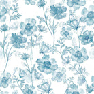 Soft Breeze Linen Curtain Fabric in Duck Egg Blue, perfect for window treatments