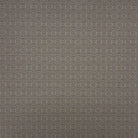 Solstace Brown Upholstery Fabric flat swatch showing solar circle design