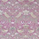 Songbird Fabric in Sky Blue with Dreamy Songbird and Cloud Pattern