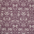 Sophia Linen Curtain Fabric in Augbergine color, perfect for elegant home decor
