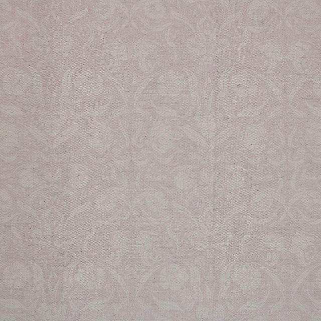 Sophia Linen Curtain Fabric in Carnation Pink, a soft and luxurious fabric for elegant curtains and draperies