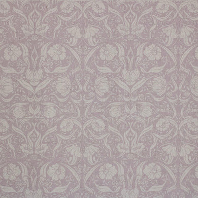 Sophia Linen Curtain Fabric in Dusky Rose, perfect for elegant interiors
