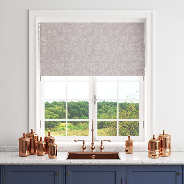 Sophia Linen Curtain Fabric - Dusky Rose for adding a touch of warmth and sophistication to any room