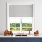 High-quality silver linen fabric for creating sophisticated and stylish curtains