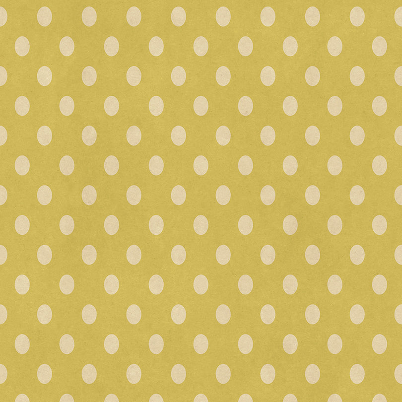 Spot Linen Curtain Fabric Ochre – yellow polka dot linen union fabric for curtains