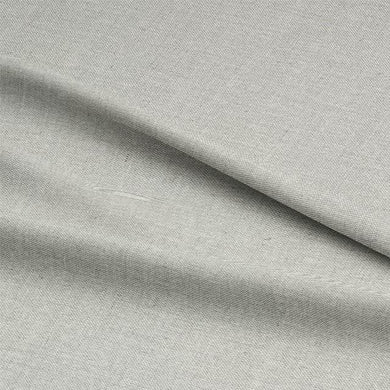 Close-up of the Stanton Linen Curtain Fabric's natural texture and weave