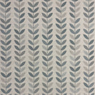 Stockholm Leaf Duck Egg upholstery fabric – soft and elegant printed fabric for interiors.