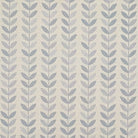 Stockholm Leaf Wedgewood upholstery fabric – soft blue printed fabric for sofas and chairs.