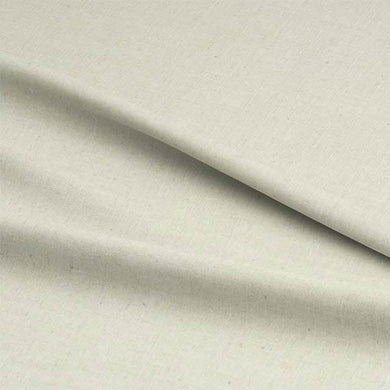 Close-up of the Stow Linen Curtain Fabric, showcasing its natural texture and color