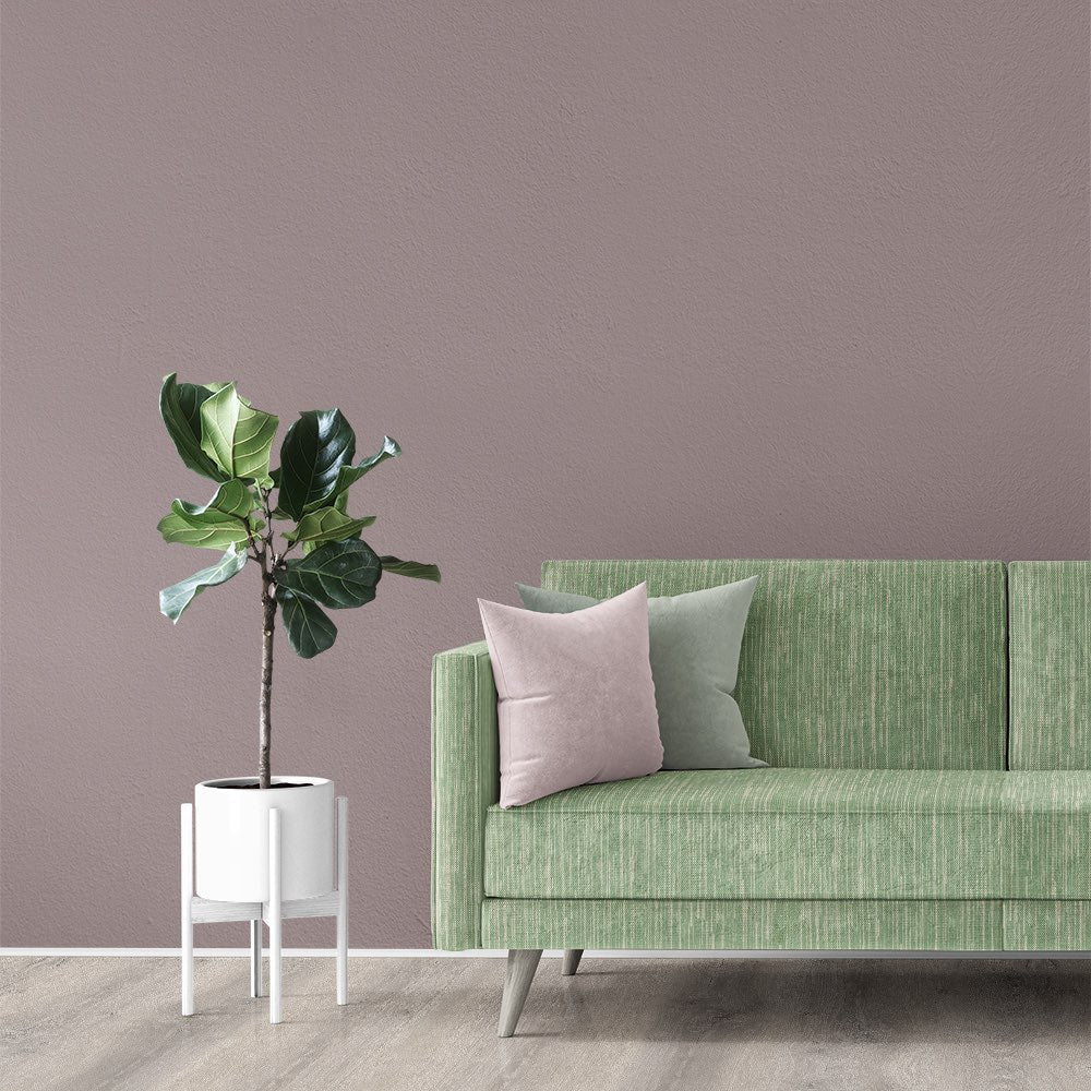 Tampa Green Upholstery Fabric on sofa – modern green fabric styled in neutral interior setting.