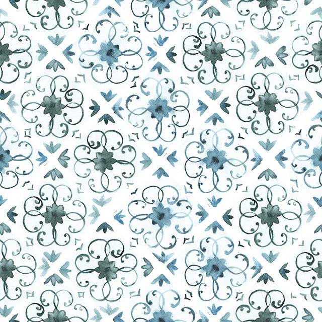Tangier Aegean - Quality Curtain Fabric For Sale 