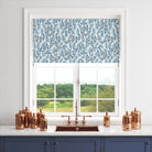 Tetouan Cotton Curtain Fabric in Aegean Blue, a timeless choice for window treatments