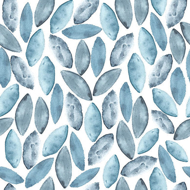 Tetouan Cotton Curtain Fabric in Aegean Blue, perfect for home decor