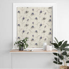 Lilac Thistle Cotton Curtain Fabric, high-quality material for window treatments