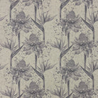 Thurston Floral Natural upholstery fabric flat swatch – detailed floral pattern