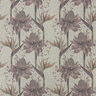 Thurston Floral Pink upholstery fabric flat swatch – floral patterned cloth