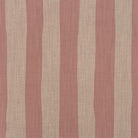 Flat image of Tirso Mauve striped linen curtain fabric with dusty purple painterly stripe design