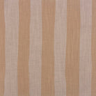 Flat image of Tirso Natural striped linen curtain fabric with subtle beige and cream stripes