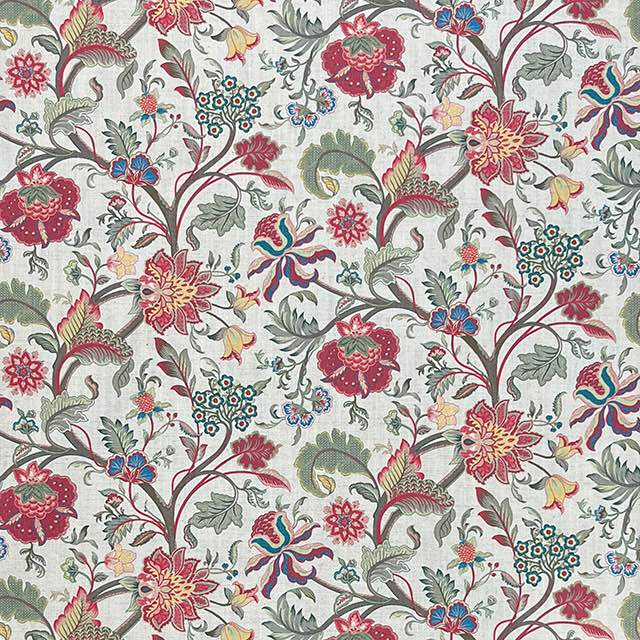 Tree Of Life - Printed Floral Curtain Fabric