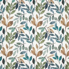 Verdure Olive - Leaf Pattern Curtain Fabric