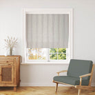 Warwick Stripe Sage - Vertical Striped Curtain Fabric