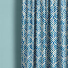 Watercolour Leaves Fabric: A beautiful, hand-painted fabric featuring delicate green and blue leaves on a white background