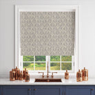 Watercolour Leaves Upholstery Fabric in shades of green, yellow, and brown with a beautiful, natural leaf pattern, perfect for adding a touch of nature to your home decor