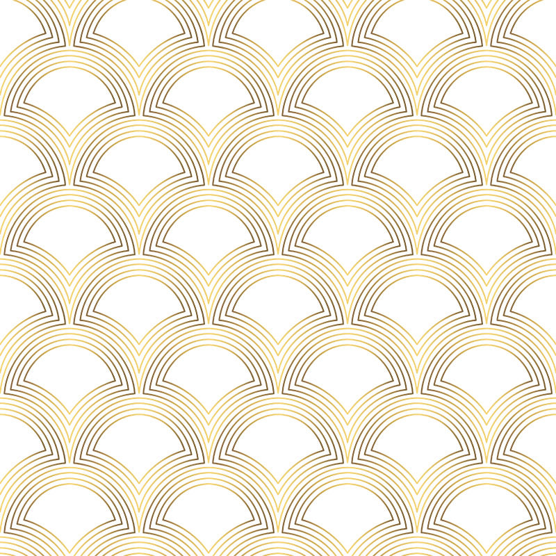 Waverly Gold art deco velvet upholstery fabric flat image