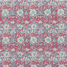 William Floral upholstery fabric in Cerise Pink colourway – flat shot