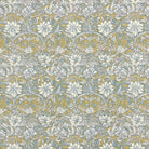 William Floral upholstery fabric in Olive green tone – flat pattern