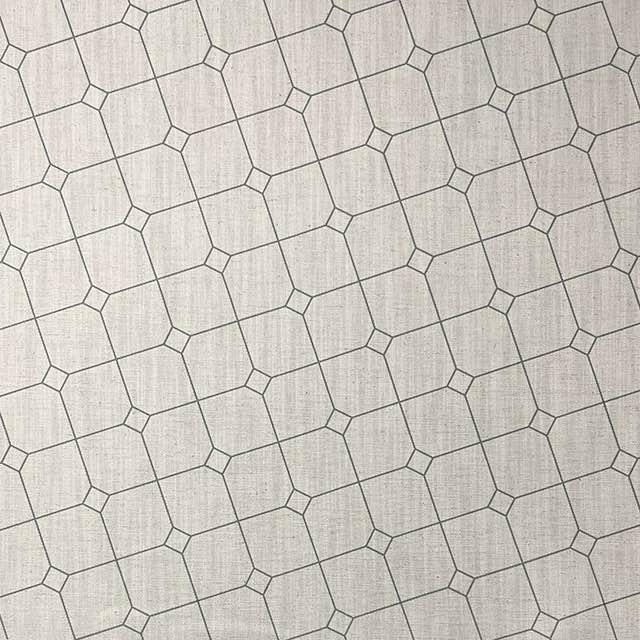 York Check Reesada - Linen Upholstery Fabric