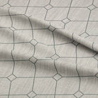 York Check Reesada - Linen Upholstery Fabric UK