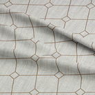 York Check Sunflower - Linen Upholstery Fabric UK
