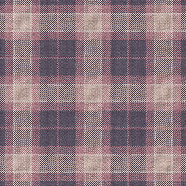 Awe Plaid Linen Curtain Fabric - Heather in soft, heather grey tones, perfect for adding warmth and texture to any room
