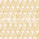 Bhilwara Linen Curtain Fabric - Ochre hanging as elegant window drapes