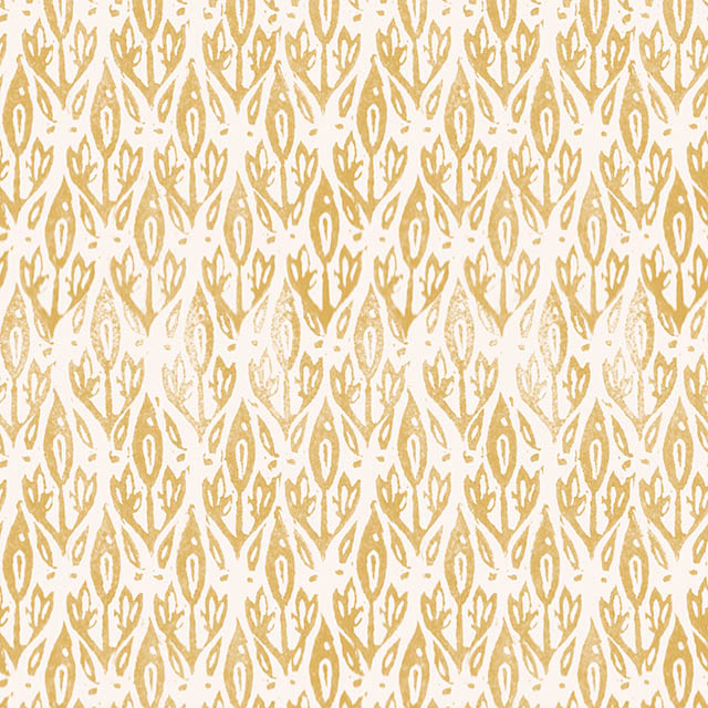 Bhilwara Linen Curtain Fabric - Ochre hanging as elegant window drapes