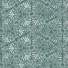 Bikaner Linen Curtain Fabric - Teal adds a touch of elegance to any room decor