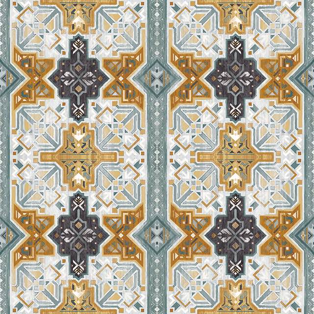 Boho Urfa Linen Curtain Fabric - Slate draped over a window in a cozy living room setting