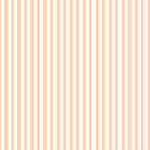 Candy stripe cotton curtain fabric in peach color with delicate pattern