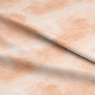 Beautiful drape of Cloud Cotton Curtain Fabric in stunning Rose Gold shade, creating a soft and airy ambiance in any space
