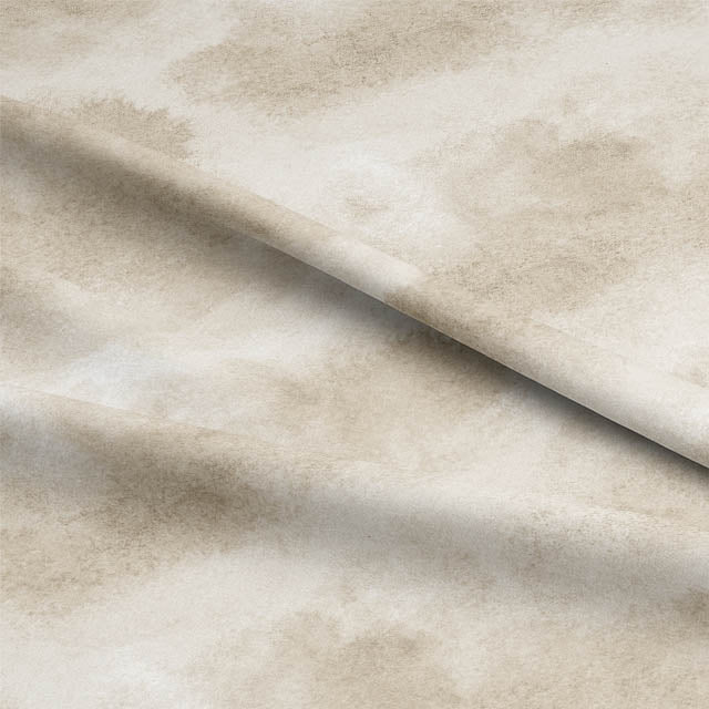 Cloud Cotton Curtain Fabric - Stone, a luxurious, soft, and durable fabric for stylish home decor